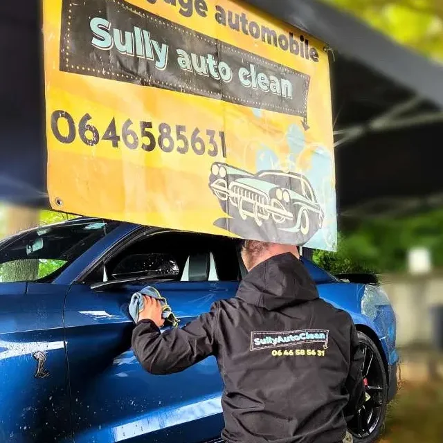Broderie sur blouson pour Sully Auto Clean à Dax